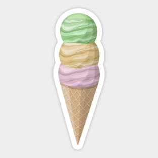 Ice-cream Sticker